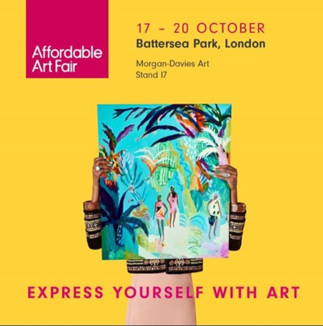 MORGAN-DAVIES ART at The Affordable Art fair 2019 , Battersea, London